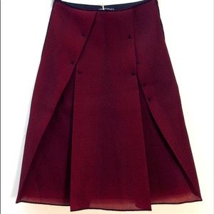 The People’s (2) WOMENs Pleated A-Lined Mesh SKIRT